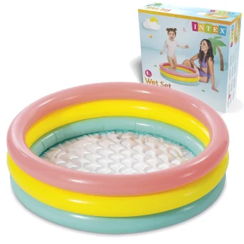 Intex piepūšamais bērnu baseins 86 x 25 cm, 3 krāsas