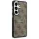 Guess 4G Embossed Ring MagSafe vāciņš Samsung Galaxy S26, brūns