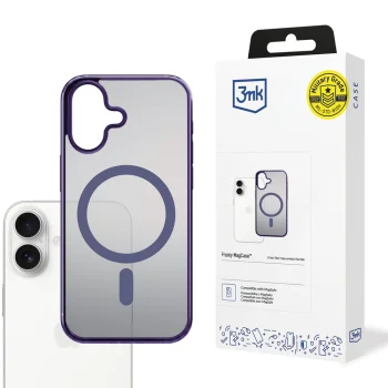 Telefona vāciņš 3mk Frosty MagCase, iPhone 17, violets