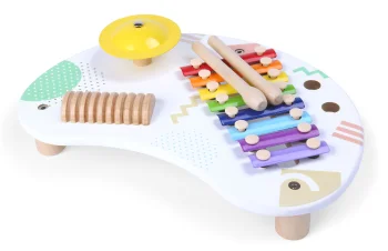 Ecotoys 3655 koka muzikālais galds bērniem (18m+)
