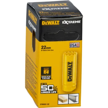 DeWalt DT90301-QZ bimetāla caurumzāģis 22 mm