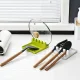 Silikona paliktnis karstām karotēm un vākiem, zaļš | Silicone Tray for Hot Spoons and Lids