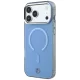 Vāciņš Mercedes iPhone 18 Pro Max / 17 Pro Max Double Layer MagSafe, zils