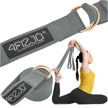 4Fizjo 618 jogas siksna, 300 cm, pelēka