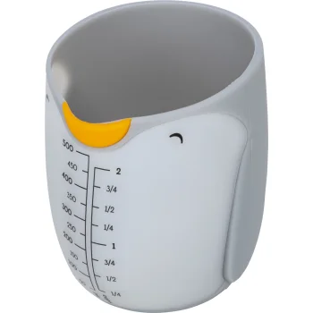 OTOTO Penny silikona mērtrauks 500 ml, pelēks