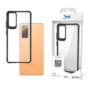 Samsung Galaxy S20 FE / S20 Lite 3MK Satin Armor Case+ Case Cover, Transparent | Telefona Maciņš Vāks Apvalks Bampers