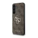 Guess Samsung Galaxy A35 vāciņš 4G Big Metal Logo, brūns