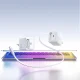 Joyroom JR-TCL06 GaN tīkla lādētājs 67W ar iebūvētu ievelkamu USB-C kabeli, balts