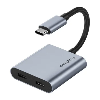 USB-C uzlādes un video adapteris RayNeo AR brillēm