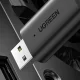 Ugreen CM523 Bluetooth 5.1 raidītājs un uztvērējs, 3.5mm mini jack, melns