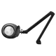 Lupa lampa Elegante 6025 60 LED SMD 5D ar statīvu, melna