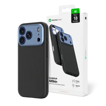Vāciņš AmazingThing Glamour AllSkin iPhone 18 Pro Max ar kameras aizsargu un MagSafe, zils