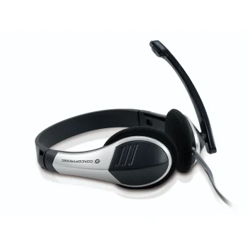 Conceptronic POLONA CCHATSTAR2 Stereo Austiņas ar Mikrofonu Melnas/Sudraba
