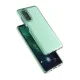 Spring Case caurspīdīgs telefona vāciņš Samsung Galaxy A02s EU ar melnu rāmi