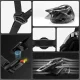Rockbros LK-99 veloķivere ar vizieri un magnētisko sprādzi 58–62 cm, melna