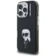 Karl Lagerfeld IML Aquarelle Karl & Logo MagSafe vāciņš iPhone 16 Pro Max, melns