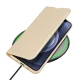 Dux Ducis Skin Pro atverams vāciņš maciņš grāmatiņa iPhone 13 mini, zelta
