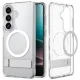 Spigen Ultra Hybrid S Mag MagSafe vāciņš Samsung Galaxy S26+, Clear / White