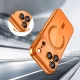 Tech-Protect MagFlex MagSafe vāciņš iPhone 17 Pro - caurspīdīgs / oranžs