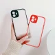 Milky Case silikona vāciņš Samsung Galaxy A22 4G telefonam, puscaurspīdīgs, melns