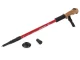 Nordic Walking trekinga nūja ar korķa rokturi, sarkana (1 gab.)