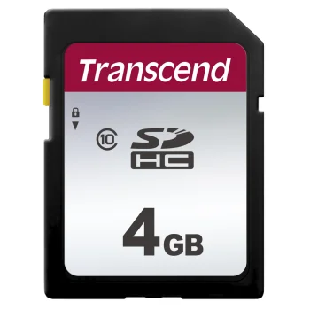 Transcend SDHC 300S atmiņas karte 4 GB Class 10