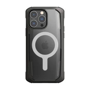 Triecienizturīgs vāciņš Raptic Secure iPhone 14 Pro ar MagSafe, melns