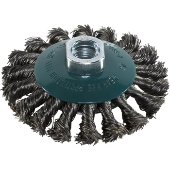 Makita D-39861 koniskā stiepļu birste leņķa slīpmašīnai, 100 mm, M14