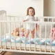 Gultiņas aizsargapmale Ricokids, 3 m, zili pelēka