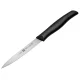 ZWILLING dārzeņu un mizojamais nazis, 10 cm, melns