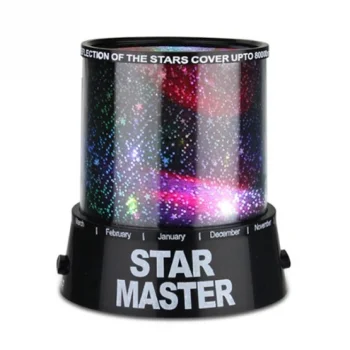 Nakts lampa projektors Zvaigžņu Debesis - Star Master | Mini LED Projector Night Sky