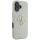 Guess Grained Big 4G Logo Small Classic Logo vāciņš iPhone 16, zaļš