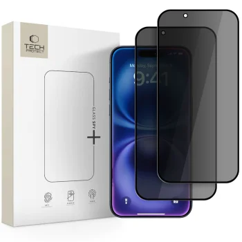 Tech-Protect Glass Spy+ privātuma aizsargstikls iPhone 17 Air (2 gab.)