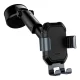 Baseus Gravity Car Mount Dashboard Windshield Phone Bracket Holder, Black | Automašīnas Telefona Turētājs