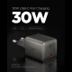 Spigen Essential EE301EU 30W sienas lādētājs, tumši pelēks