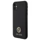 Guess 4G Strass Metal Logo vāciņš Apple iPhone 11 / XR - Melns