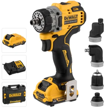 Akumulatora urbjmašīna-skrūvgriezis DeWalt DCD703L2T-QW 12V 2x 3.0Ah