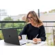 Tech-Protect SmartShell vāciņš MacBook Air 13 M2 / M3 (2022-2024), Clear-Glitter