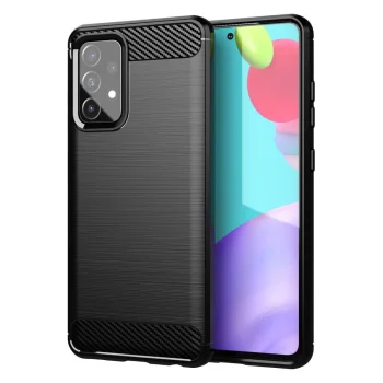 Carbon TPU vāciņš Samsung Galaxy A72 4G, melns
