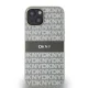 DKNY iPhone 15 / 14 / 13 vāciņš Mono Stripe & Metal Logo, bēšs