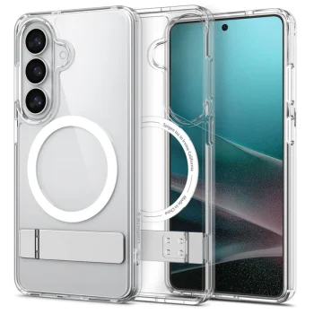 Spigen Ultra Hybrid S Mag MagSafe vāciņš Samsung Galaxy S26+, Clear / White