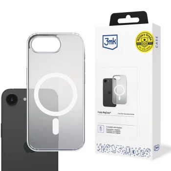 3mk Frosty MagCase vāciņš Apple iPhone 16E Balts