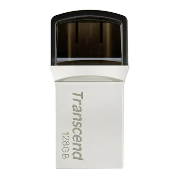 Transcend JetFlash 890S 128GB OTG USB zibatmiņa, USB Type-C / USB 3.1