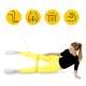 4Fizjo Mini Power Band pretestības gumija, 0.8 mm, 5-10 kg, dzeltena