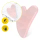 4FIZJO dabīgā rozā kvarca Gua Sha masāžas akmens