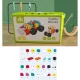 Bērnu Konstruktors Rotaļu Celtniecības Bloku Kluču Kompleks, 80 gb. | Constructor Building Block Brick Set