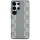 DKNY Leather Checkered Pattern MagSafe vāciņš Samsung Galaxy S25 Ultra, pelēks