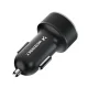 Auto lādētājs Wozinsky WDCCAC, USB-C un USB-A, PD, QC 3.0, 36W, melns