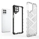 Vāciņš Samsung Galaxy M53 5G Honeycomb ar gēla rāmi, melns