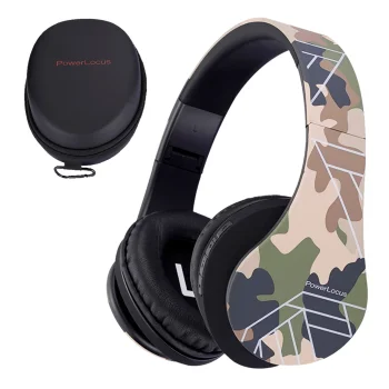 PowerLocus P2 Kids bezvadu austiņas bērniem, Camouflage